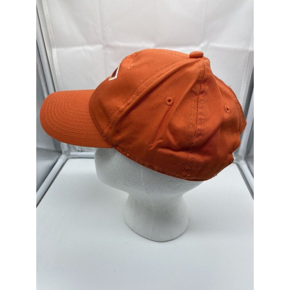 Virginia Tech Hokies Orange Adjustable Baseball Cap Hat Snap-back Signatures - Picture 5 of 12